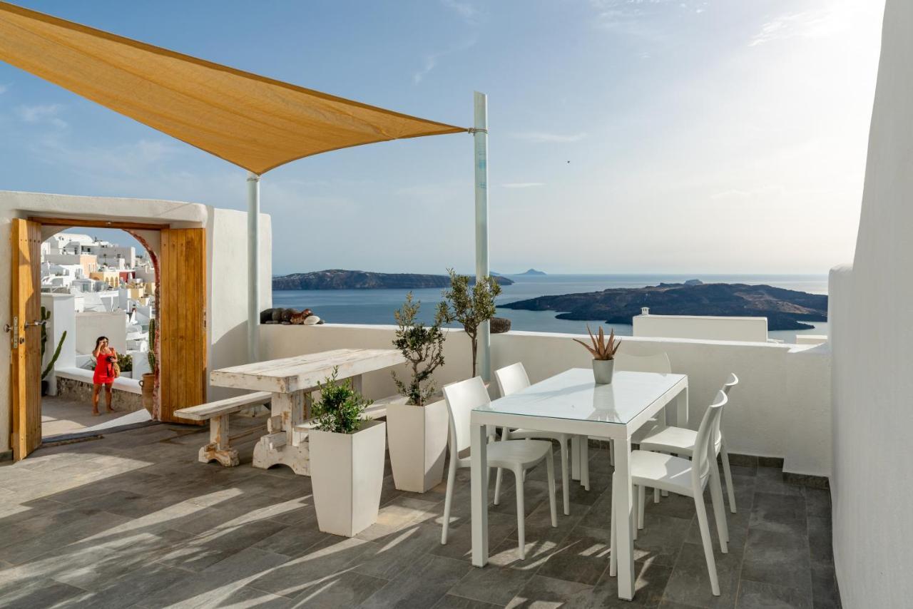Akron Cliff Suite Fira  Exterior foto